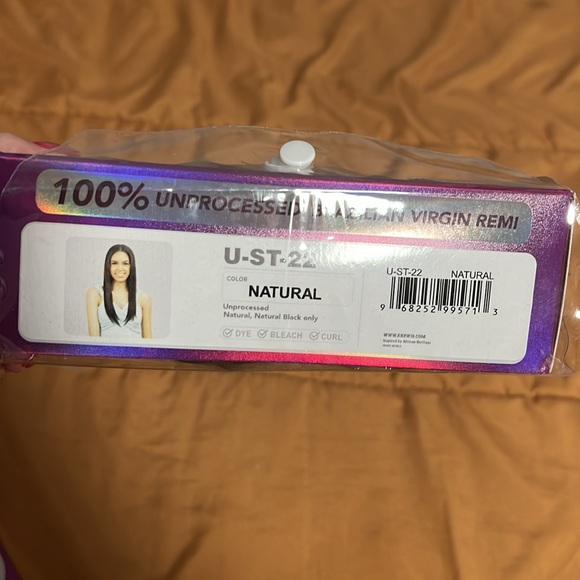 U Part Wig Natural Brown Color - Picture 3 of 8